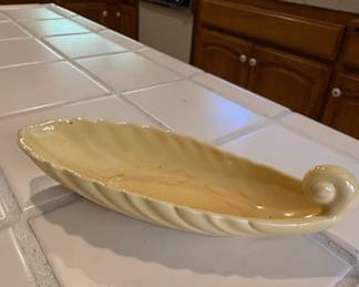 Franciscan Ware Coronado Yellow Relish Dish