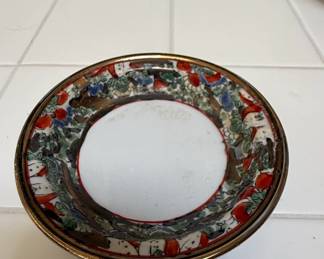 Japanese Imari Style Porcelain Saucer
