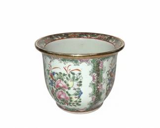 Chinese Famille Rose Porcelain Planter size