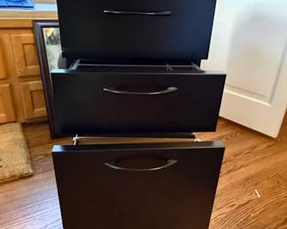 ThreeDrawer Metal Filing Cabinet third image