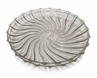Milani Crystal Swirl Serving Bowl