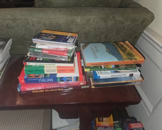 Collection of Language Learning and Regional Guidebooks