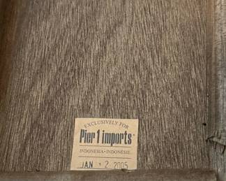 Pier Imports Wicker Armchair fourth image
