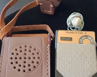 Encore Transistor Portable Radio