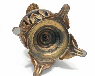 Victorian Style Ormolu and Glass Ewer second image