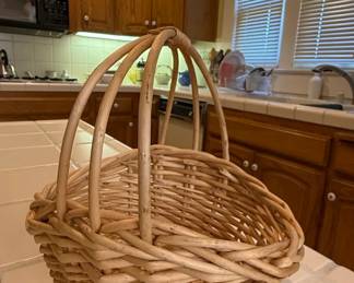 Handwoven Willow Gathering Basket B