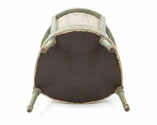 Louis XVI Style Painted Fauteuil second image