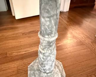 Vintage Italian Alabaster Pedestal second image
