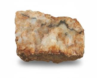 Raw IronStained Quartz Specimen