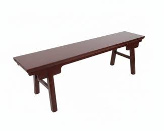 Chinese Style Elm Bench