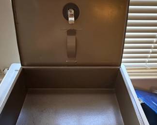 Vintage Rockaway Metal Products Corp Steel Security Box second image