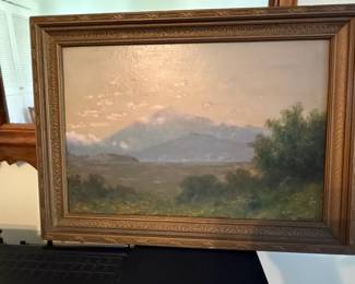 Late th Century American Tonalist Landscape Painting