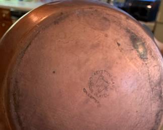 Keystoneware Chrome Plated on Copper Teapot third image