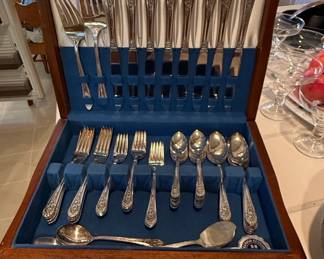 International Silver Company Prelude Silverplate Flatware Set
