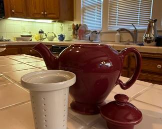 Vintage Hall China McCormick Tea Teapot with Infuser second image
