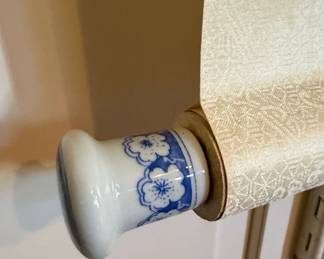 Vintage Japanese Iris Kakejiku Scroll third image