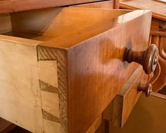 MidCentury Modern Maple Gentlemans Chest L W or H second image