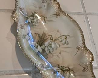 RS Prussia Snowdrop Pattern Celery Tray