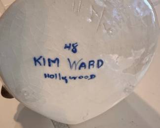 Kim Ward Hollywood Ceramic Figural Planter second image