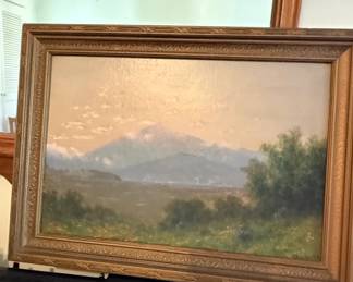 Late th Century American Tonalist Landscape Painting second image
