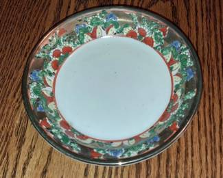 Chinese Export Porcelain Famille Rose Saucer