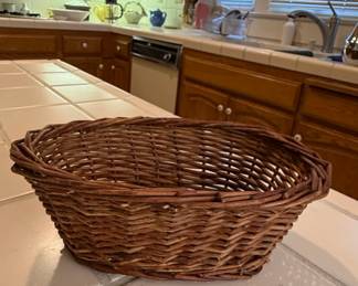 Handwoven Willow Gathering Basket