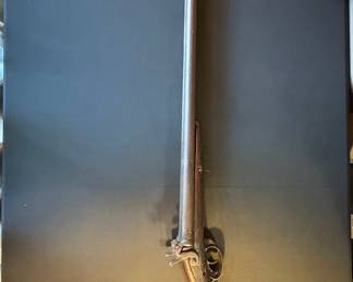 Double Barrel Percussion Shotgun