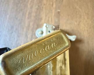 Vintage Military Vulcan Lighter Company B 19th Infantry