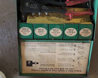 Vintage Marson Klik-Fast HP-2 Riveter Kit