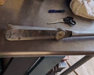 Vintage Snap-on Torqometer Dial-Type Torque Wrench