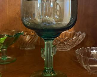 Libbey Cactus Stem Margarita Glass