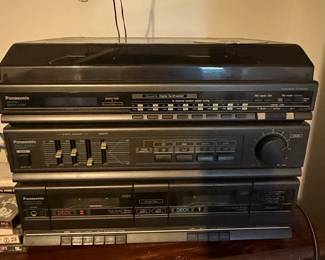 Vintage Panasonic Compact Stereo System