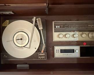 Vintage Zenith Solid State Stereo Console