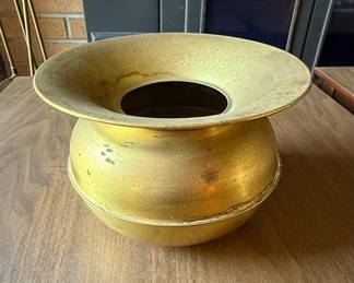 Vintage Brass Spittoon