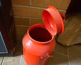 Vintage Metal Milk Can