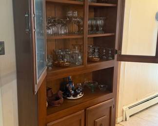 Vintage Hutch Cabinet