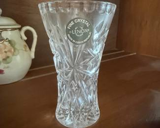 Vintage Lenox Fine Crystal Star Bud Vase