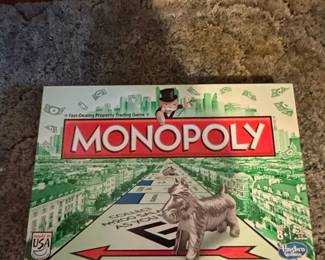 Vintage Hasbro Monopoly Board Game