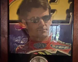 Vintage Jeff Gordon NASCAR Wall Clock
