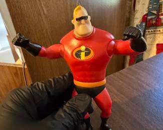 Vintage Disney Pixar Mr. Incredible Action Figure