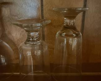 Vintage Libbey Embassy Footed Glasses