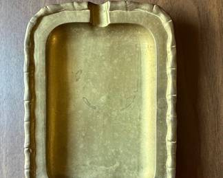 Vintage Brass Ashtray