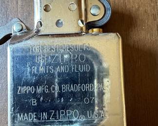 Vintage Zippo Windproof Lighter