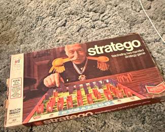 Vintage Milton Bradley Stratego Board Game