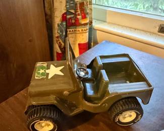 Vintage Tonka Military Jeep