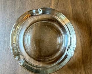 Vintage Glass Ashtray