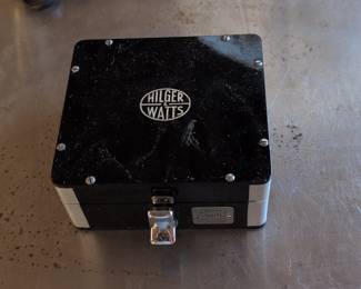 Vintage Hilger & Watts Mechanics Clinometer