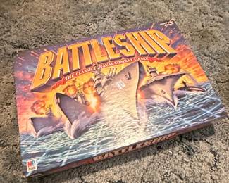 Vintage Milton Bradley Battleship Board Game