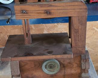 Vintage Wooden Jig Saw