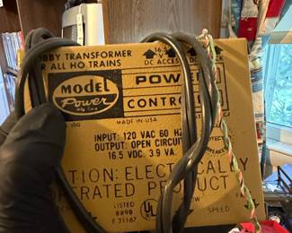 Vintage Model Power Model 100 HO Scale Train Transformer
